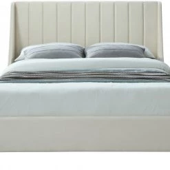 Meridian Furniture Eva Velvet Bed