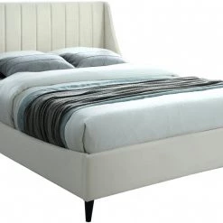 Meridian Furniture Eva Velvet Bed