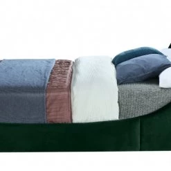 Meridian Furniture Eva Velvet Bed