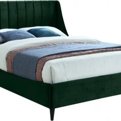 Meridian Furniture Eva Velvet Bed