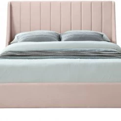 Meridian Furniture Eva Velvet Bed
