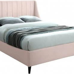 Meridian Furniture Eva Velvet Bed