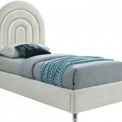 Meridian Furniture Rainbow Velvet Bed