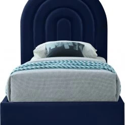 Meridian Furniture Rainbow Velvet Bed