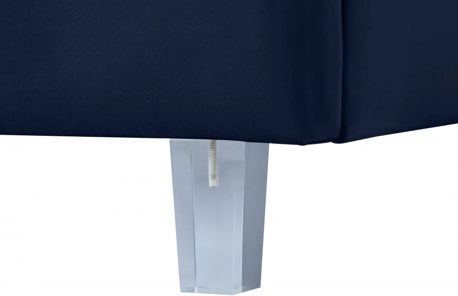 Meridian Furniture Rainbow Velvet Bed