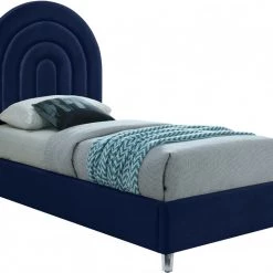 Meridian Furniture Rainbow Velvet Bed