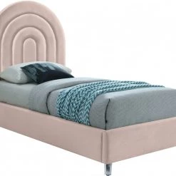 Meridian Furniture Rainbow Velvet Bed