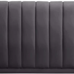 Meridian Furniture Dixie Velvet Sofa Living Room