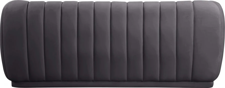 Meridian Furniture Dixie Velvet Sofa Living Room