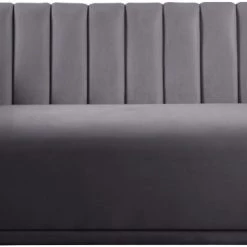 Meridian Furniture Dixie Velvet Sofa Living Room