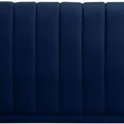 Meridian Furniture Dixie Velvet Sofa Living Room