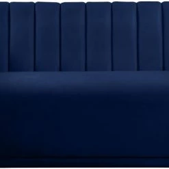 Meridian Furniture Dixie Velvet Sofa Living Room