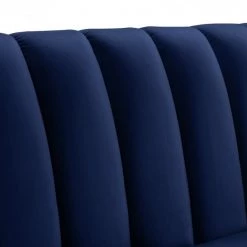 Meridian Furniture Dixie Velvet Sofa Living Room