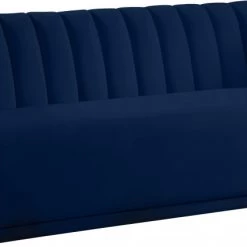 Meridian Furniture Dixie Velvet Sofa Living Room