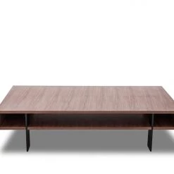 VIG Modrest Stilt - Modern Walnut Coffee Table By Hollywood Glam Living Room