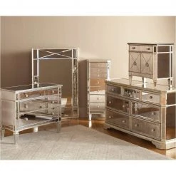 Best Master Furniture Bedroom Borghese 7 Drawer Chest Dresser