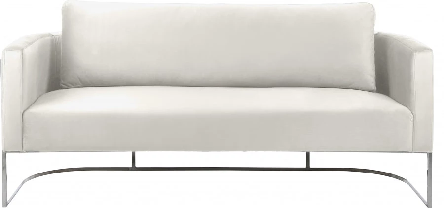 Meridian Furniture Casa Velvet Sofa Living Room