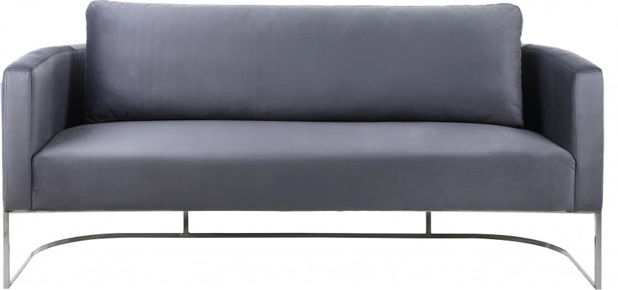 Meridian Furniture Casa Velvet Sofa Living Room
