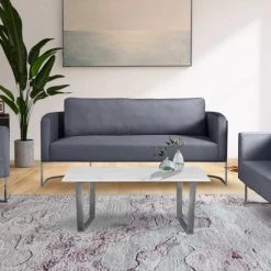 Meridian Furniture Casa Velvet Sofa Living Room