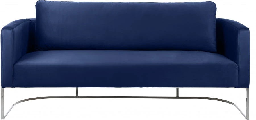 Meridian Furniture Casa Velvet Sofa Living Room