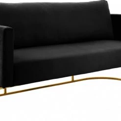Meridian Furniture Living Room Casa Velvet Sofa