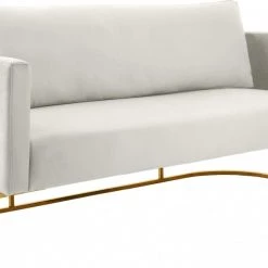 Meridian Furniture Living Room Casa Velvet Sofa