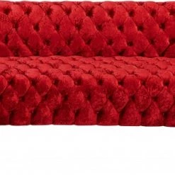 Meridian Furniture Coco Velvet 3 Piece Sectional Living Room