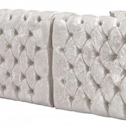 Meridian Furniture Coco Velvet 3 Piece Sectional Living Room