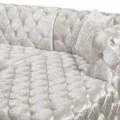 Meridian Furniture Coco Velvet 3 Piece Sectional Living Room