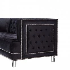 Meridian Furniture Lucas Velvet Sofa