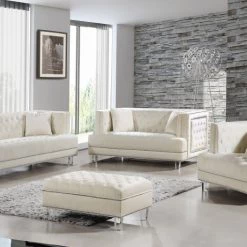 Meridian Furniture Lucas Velvet Sofa