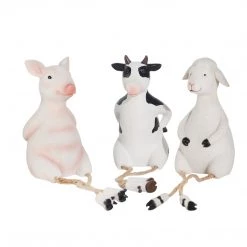 Sagebrook Home Decor S/3 Resin 5.5