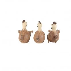 Sagebrook S/3 Hanging Legs Chickens Home Decor