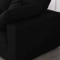 Meridian Furniture Serene 6 Piece Linen Deluxe Modular Overstuffed Sectional