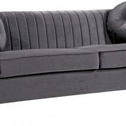 Meridian Furniture Isabelle Velvet Sofa Living Room