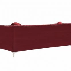 Meridian Furniture Isabelle Velvet Sofa Living Room