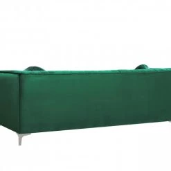 Meridian Furniture Isabelle Velvet Sofa Living Room