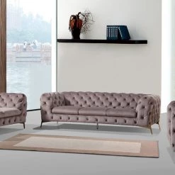 VIG Divani Casa Sheila - Modern Fabric Sofa Set Living Room