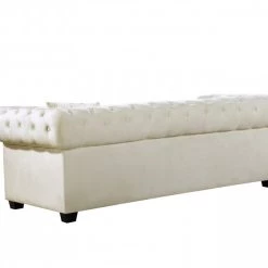 Meridian Furniture Living Room Bowery Velvet Sofa