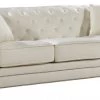 Meridian Furniture Living Room Bowery Velvet Sofa
