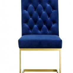 Meridian Furniture Cameron Velvet Dining Chair Set Of 2 Dining Room