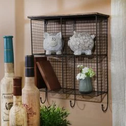 Sagebrook Resin Pig Decor, 7", Brown/Ivory