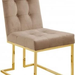 Meridian Furniture Pierre Velvet Dining Chair Set Of 2