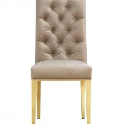 Meridian Furniture Dining Room Capri Velvet Dining Chair Set Of 2