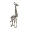 Sagebrook Aluminum Standing Giraffe, 15"Silver Home Decor