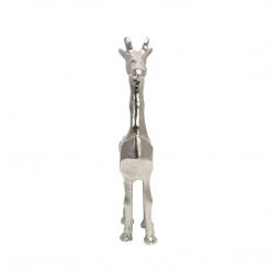 Sagebrook Aluminum Standing Giraffe, 12