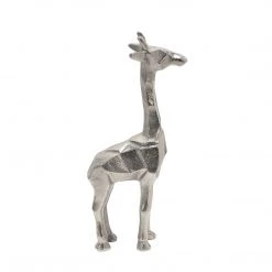 Sagebrook Aluminum Standing Giraffe, 12