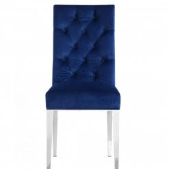 Meridian Furniture Juno Velvet Dining Chair - Set Of 2 Dining Room