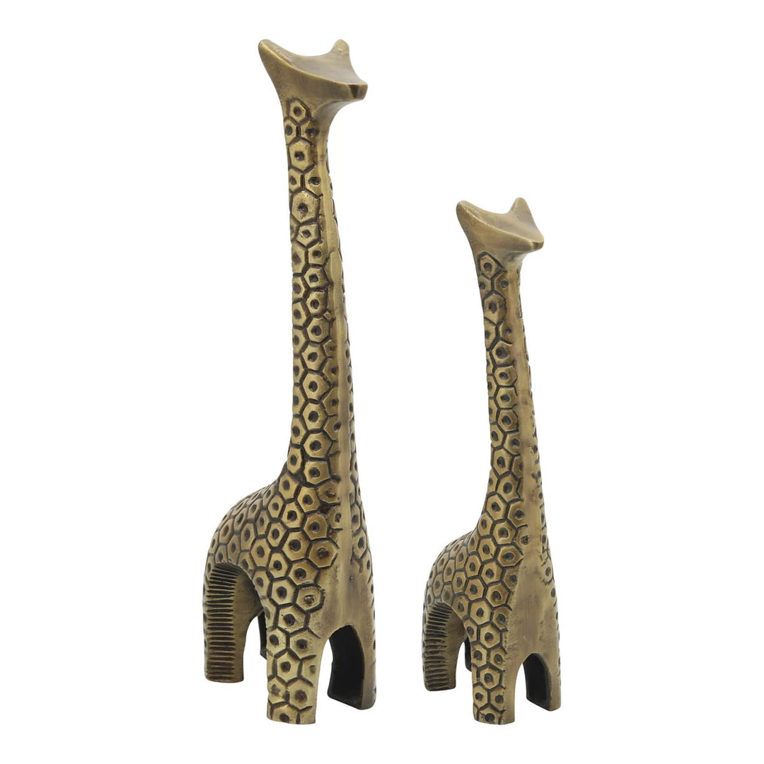 Sagebrook Aluminum 12" Giraffe Sculpture Home Decor