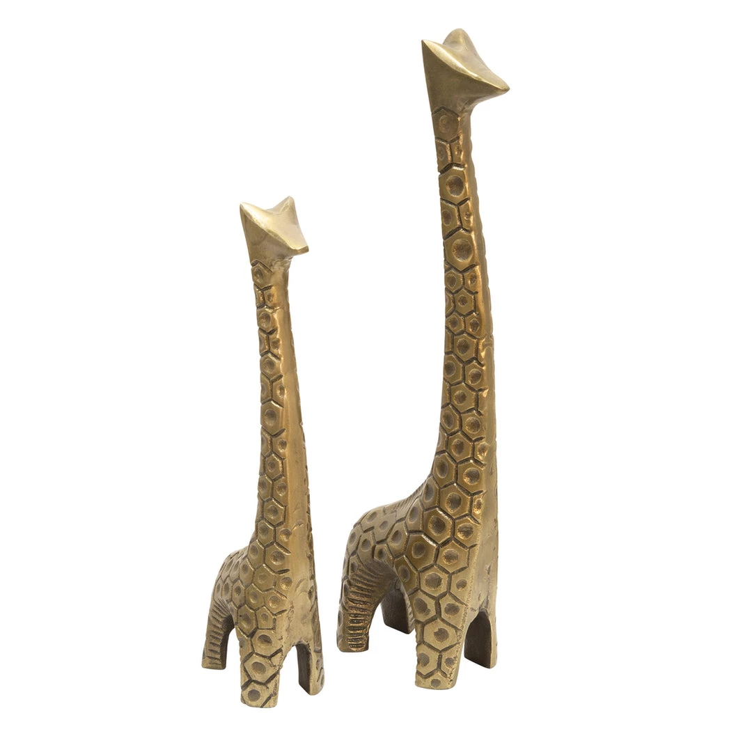 Sagebrook Aluminum 12" Giraffe Sculpture Home Decor